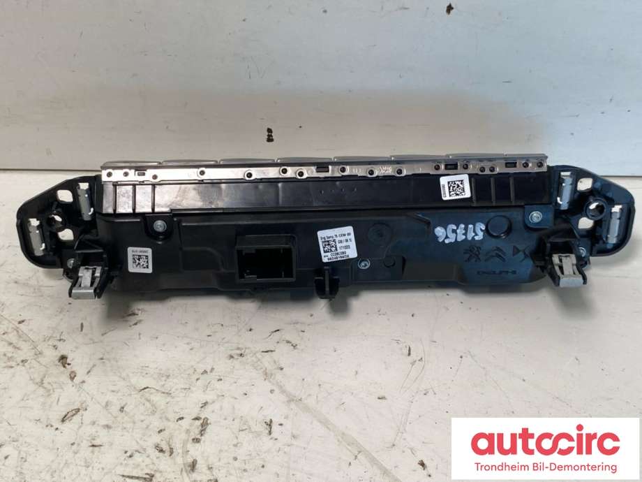 Varmeapparat betjening til Peugeot 5008 2017-->> (Type II)  (..|98249156DX|)