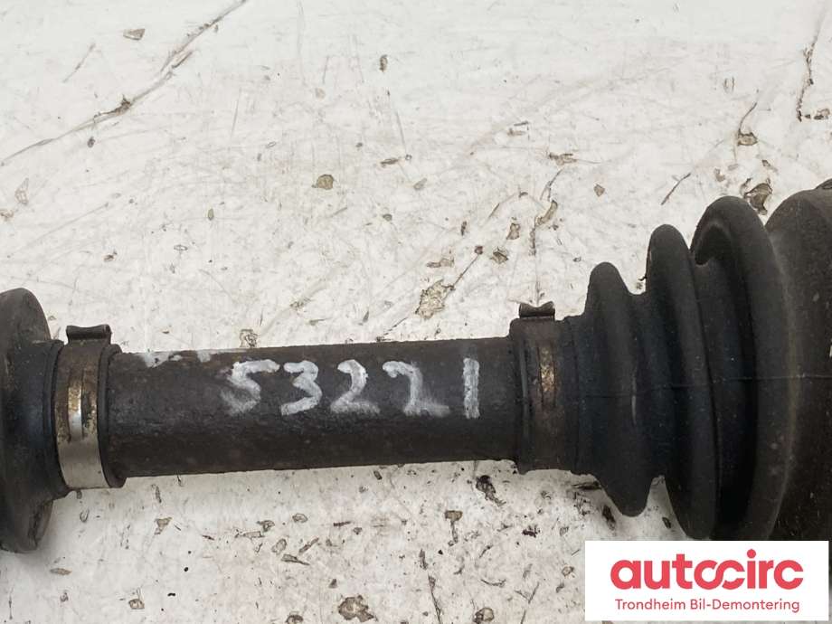 Drivaksel venstre foran, diesel/manuell til Toyota Hilux 2006-2011  (434300K020|434300K022|)