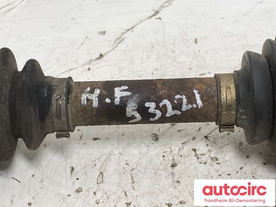Drivaksel høyre foran, diesel/manuell til Toyota Hilux 2006-2011  (434300K020|434300K022|)