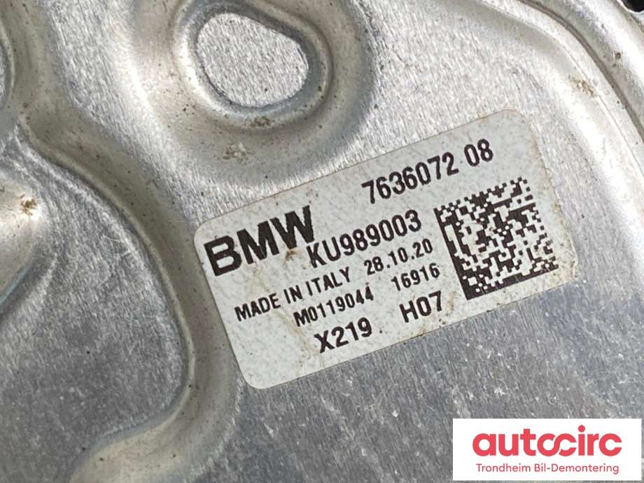 Kjølevifte elektrisk til BMW X1 2015-2022 (F48) (F48) (..|7646411|17427646411|)