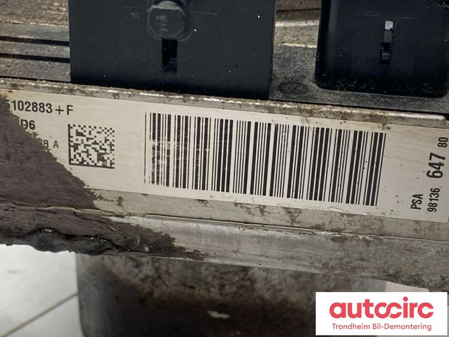 Servo pumpe elektrisk til Peugeot Partner 2015-2019 (Type II, Fase 2)  (9813664780|16 133 618 80|16 163 841 80)