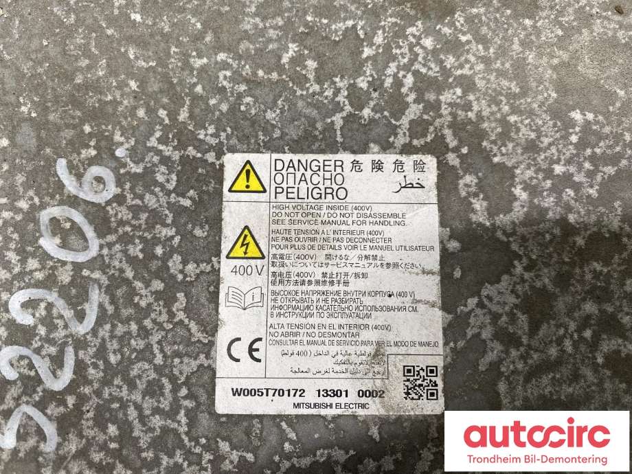 Inverter elbil til Peugeot Partner 2015-2019 (Type II, Fase 2)  (...|9804017780|)