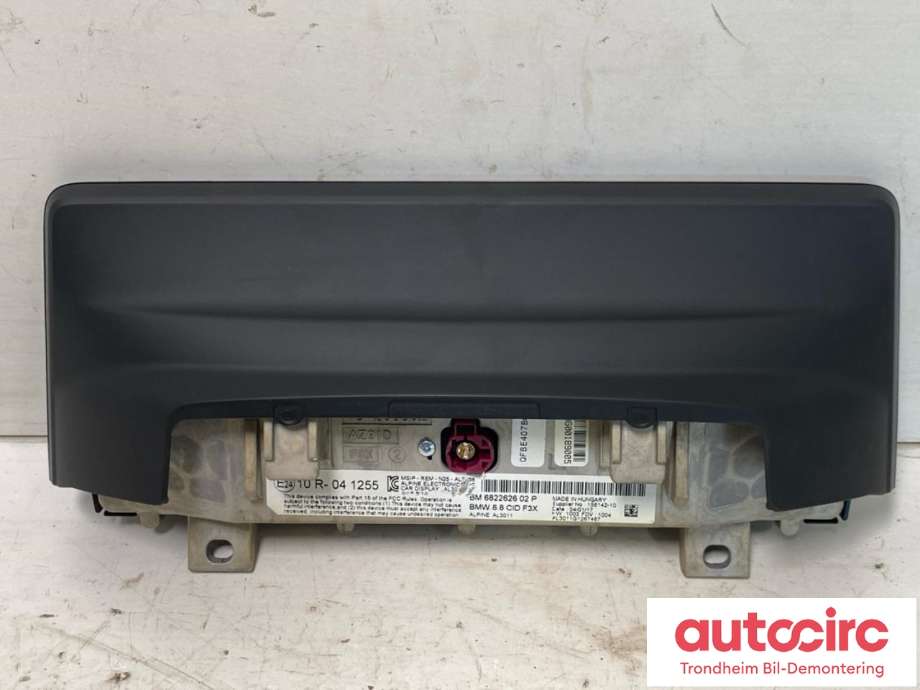Bilstereo navigasjon skjerm til BMW 3-Serie 2012-2018 (F30/F31/F34) (F30/F31/F34) (..|6822626|65506822626|)