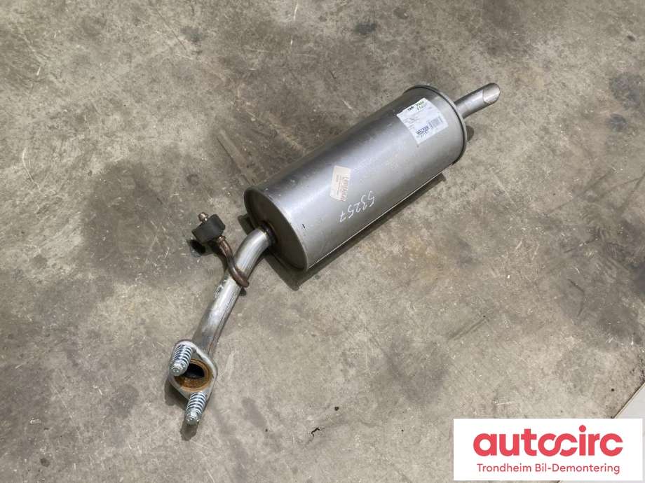 Eksos bakre til Toyota Yaris 1999-2003 (Type I, Fase 1)  (174300J010|)