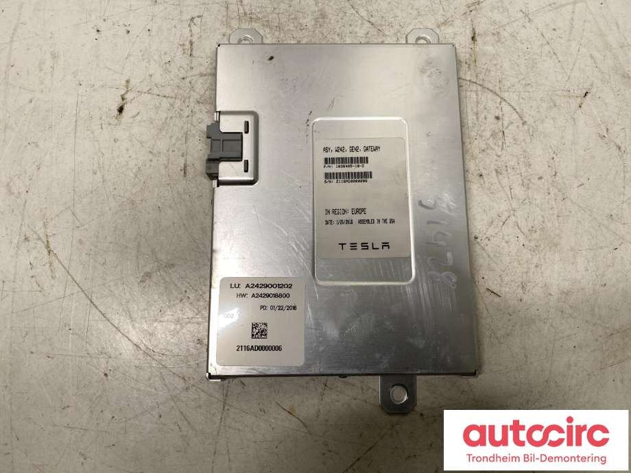 Styreenhet diverse til Mercedes B-Klasse, electric drive, 2014-2018 (W242) (W242) (TESLA|A 242 900 12 02)