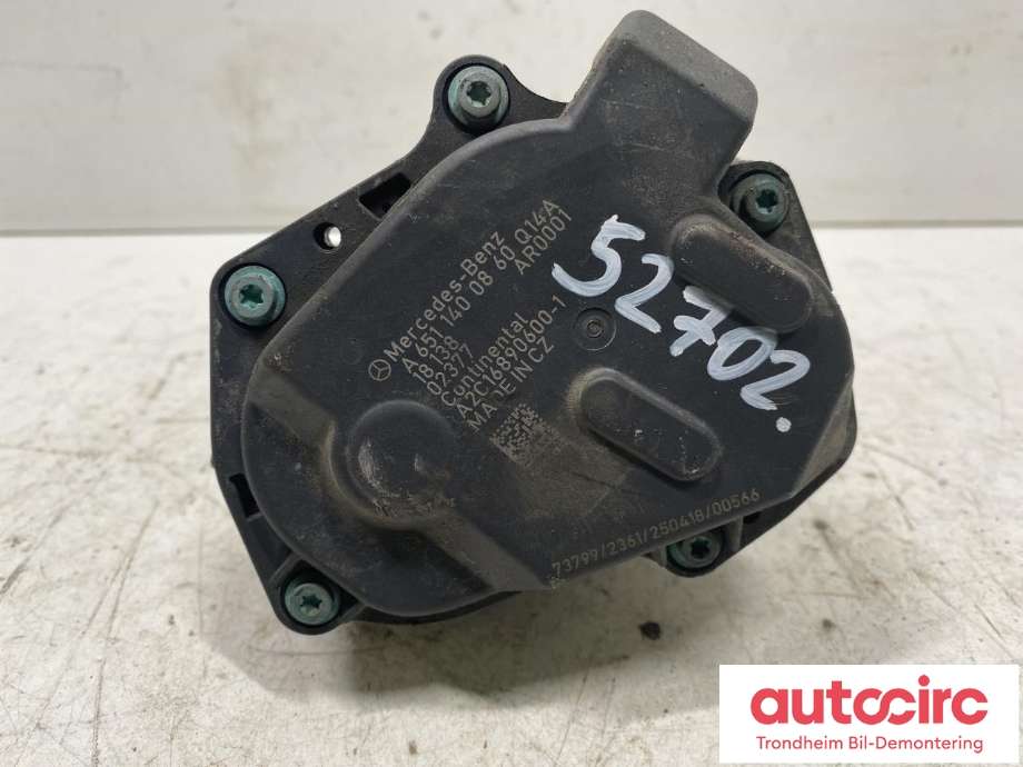 EGR-ventil til Mercedes Vito 2014-->> (W447) (W447) (CONTINENTAL|A 651 140 08 60|)
