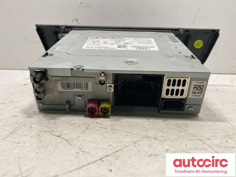 Bilstereo til Audi A6 2011-2014 (Type IV, Fase 1) (C7) (C7) (DELPHI|4G0 035 192 H|4G0 035 192 HX|)