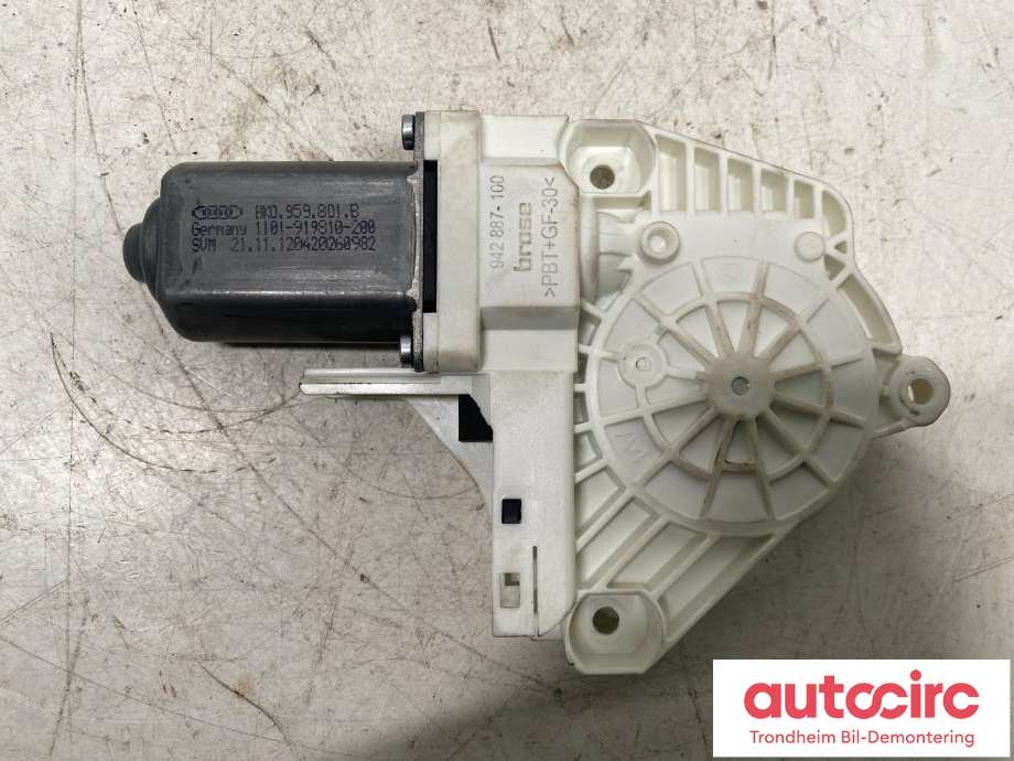 Ruteheis, kun motor, venstre bak til Audi A6, 2011-2014 (Type IV, Fase 1) (C7) (C7) (BROSE|8K0 959 811 A)