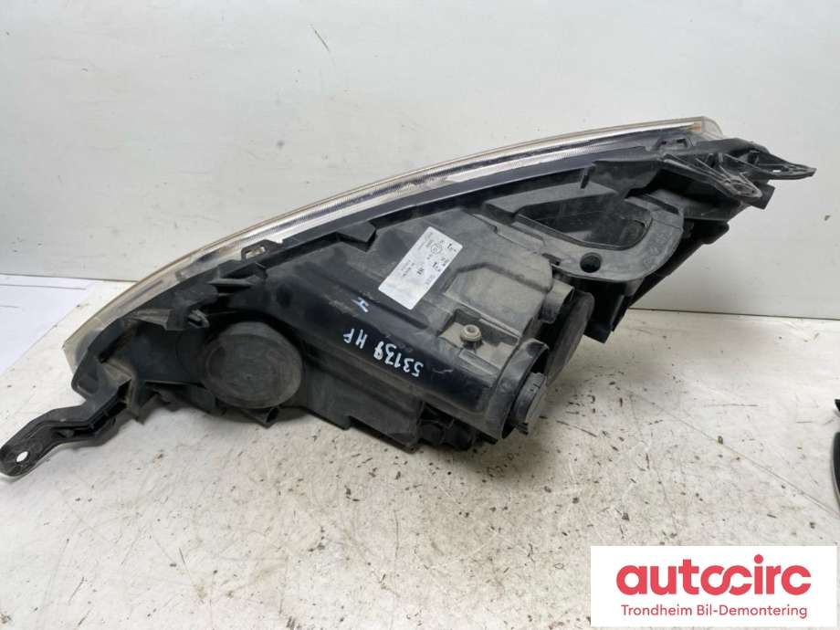 Frontlykt høyre halogen til Citroën Jumpy 2007-2016 (Type II)  (TYC|6206L0|)