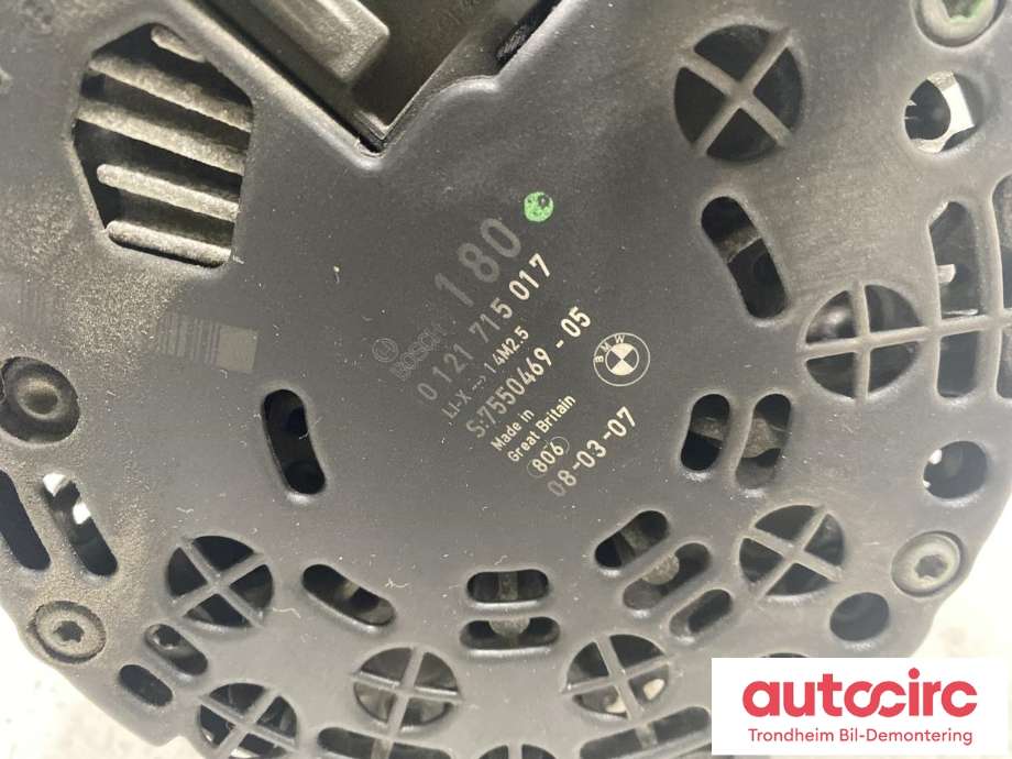 Dynamo til BMW 5-Serie 2003-2010 (E60/E61) (E60/E61) (BOSCH|12 31 7 542 351|12 31 7 550 469|)