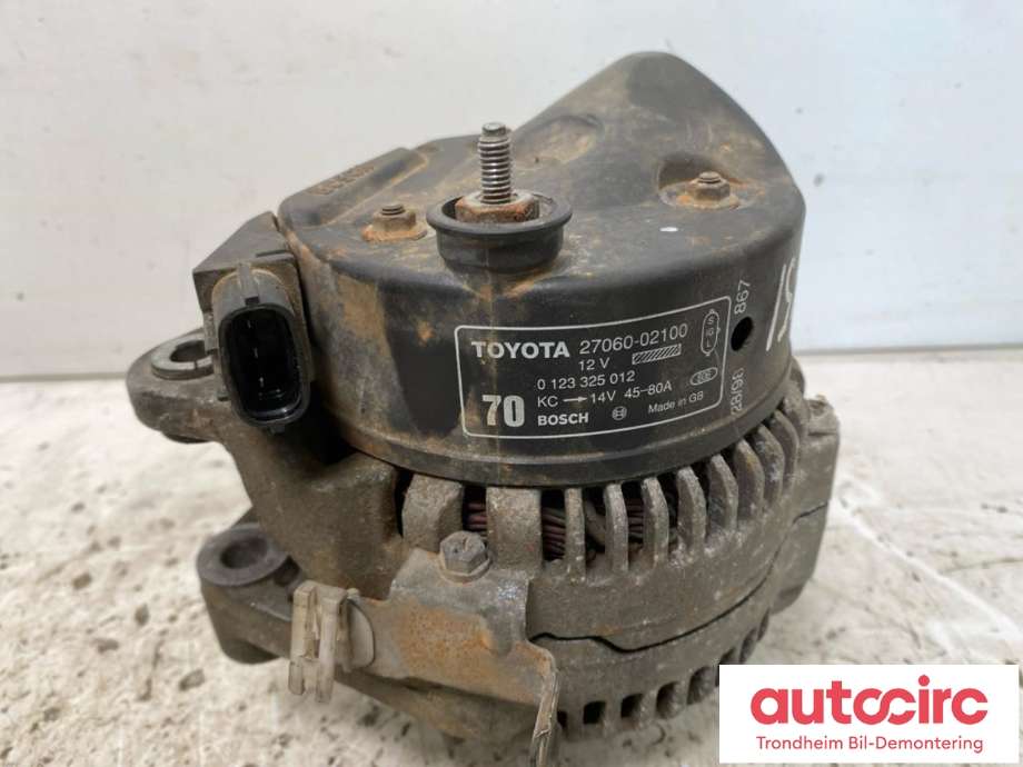 Dynamo til Toyota Avensis 1997-2000 (Type I, Fase 1)  (BOSCH|27060-02100|2706002100)
