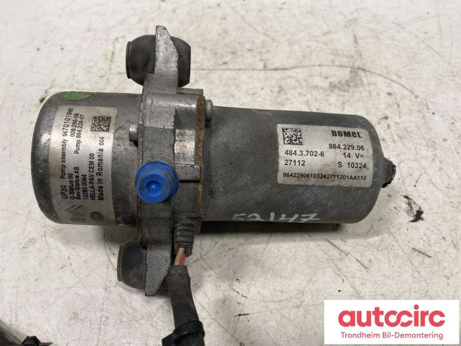 Vakuumpumpe til Peugeot 508 2011-2014 (Type I, Fase 1)  (HELLA|9670101980|)