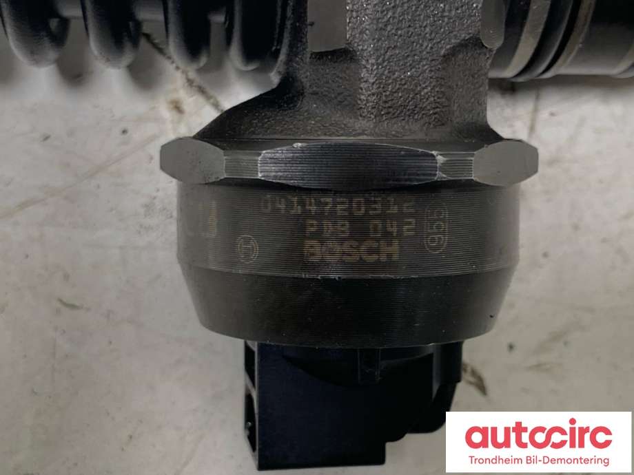 Dyse innsprøyting diesel til Audi A3 2003-2008 (Type II, Fase 1) (BOSCH|038 130 073 BQ|038 130 080 AX|038 130 073 BK| 0414720312)