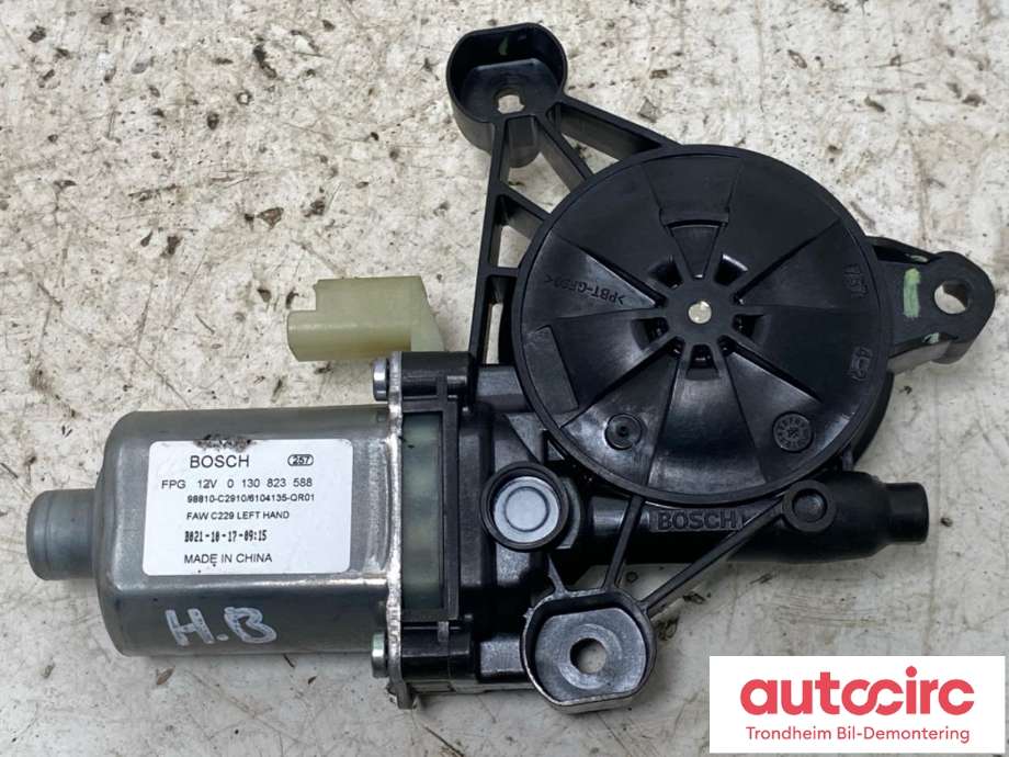 Ruteheis, kun motor, høyre bak til Hongqi E-HS9 2022-->>  (BOSCH|6104135-QR01|)