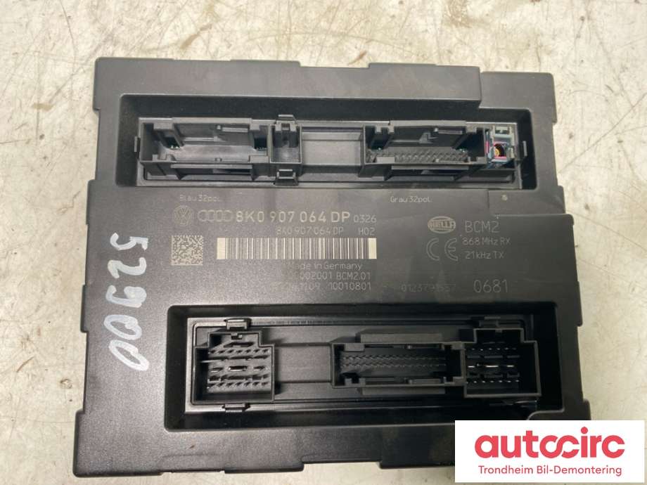 Styreenhet comfort (BCM) til Audi A4 2007-2014 (Type IV) (B8) (B8) (8K0 907 064 CQ|)