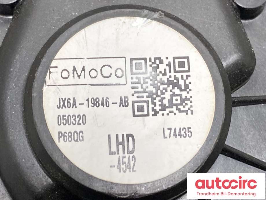 Varmeapparat motor til Ford Kuga 2019-->> (Type III)  (2587601|JX6A-19846-GA|)