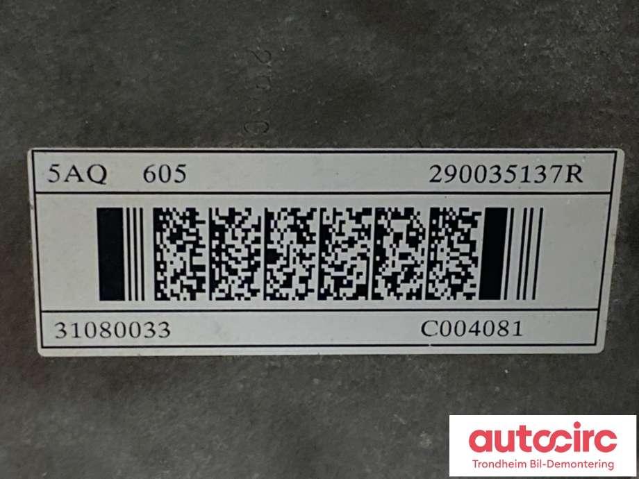 Inverter elbil til Renault Zoe 2019-->> (Fase 2) (296058215R|)