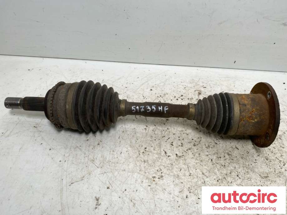 Drivaksel høyre foran, diesel/automat til Mitsubishi Pajero 2007-2016 (Type IV, Fase 1) (3815A200|)