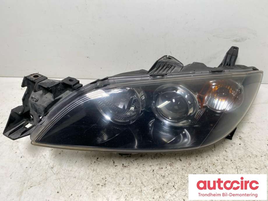 Frontlykt venstre halogen til Mazda 3 2006-2009 (Type I, Fase 2) (..|BN8V510L0D|BN8V510L0E|BN8V510L0C)