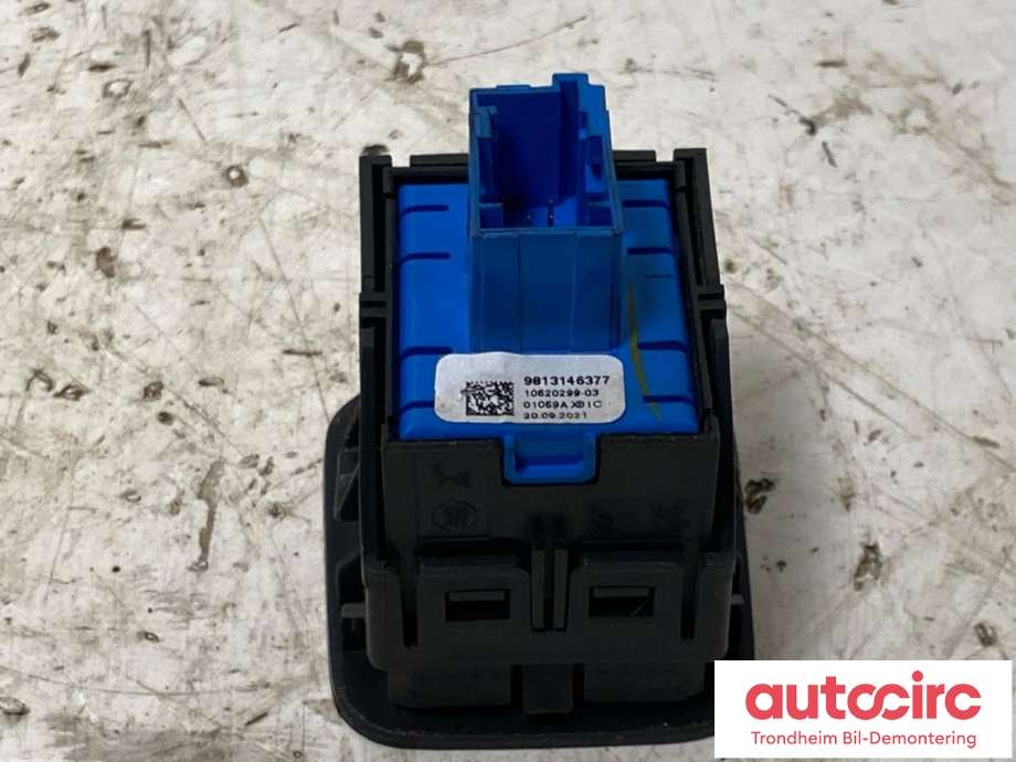 Bryter elektrisk håndbrekk/parkbrems til Opel Combo E 2019-->>  (..|9813146377|)