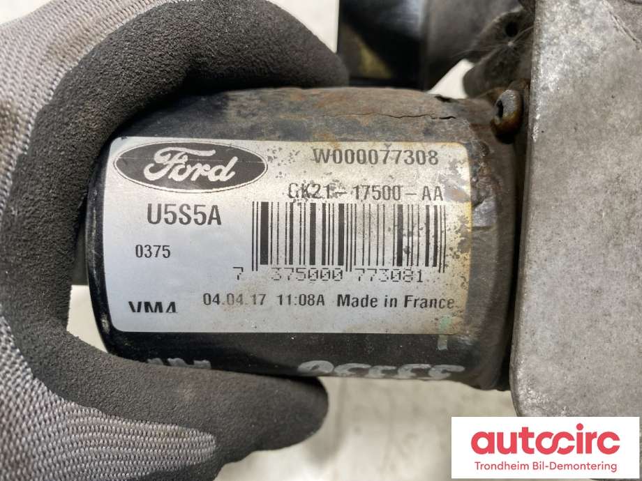 Viskermotor foran høyre til Ford Transit 2014-->>  (2005582|GK21-17500-AA|)