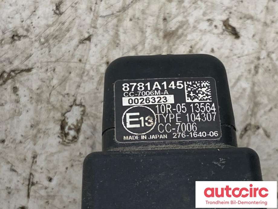 Parkeringskamera bak til Mitsubishi Outlander 2015-->> (Type III, Fase 2)  (..|8781A145|CC-7006M-A|)