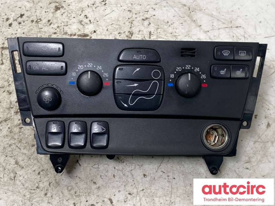 Varmeapparat betjening til Volvo V70, 2005-2007 (Type II, Fase 2)  (ALPS|30782690|8697140)