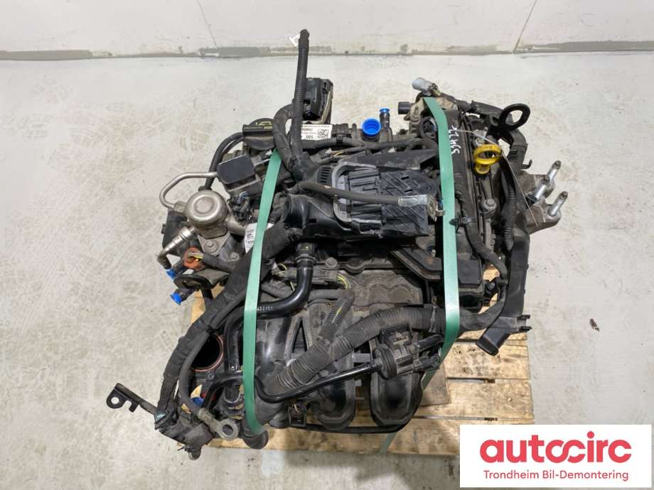 Motor bensin til Ford Fiesta 2013-2017 (Type VI, Fase 2)  (1811601|CA6G6006BA| 1857840| SVCA6G6006BA|1917521| RMCA6G6006BA)