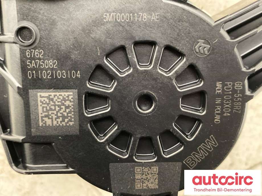 Ruteheis, kun motor, høyre bak til BMW iX2 2024-->>  (..|5A75082|67625A75082|)