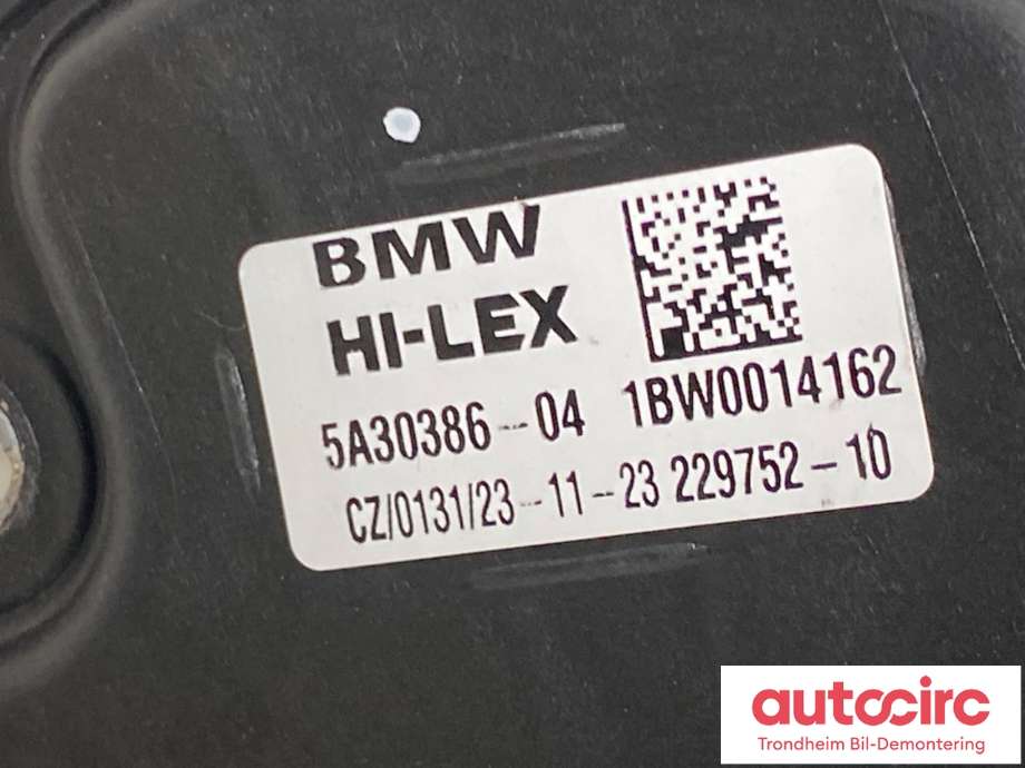Ruteheis høyre bak til BMW iX2 2024-->> (..|5A30386|51335A9E102|)