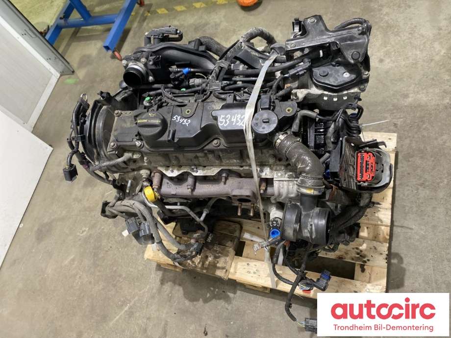 Motor diesel til Ford Fiesta 2008-2012 (Type VI, Fase 1)  (1696520|AV2Q6006BA| 1812823|SVAV2Q6006BA)