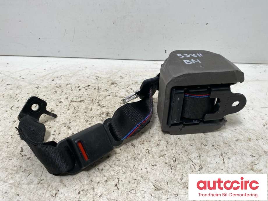 Sikkerhetsbelte bak midtre til BMW M3 2020-->> (G80) (G80) (...|72118076382|72 11 8 076 382|8076382)
