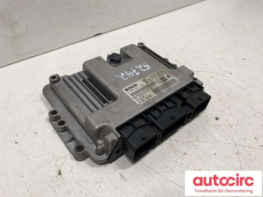 Styreenhet motor til Peugeot 407 2004-2010 (BOSCH|1939 AL|9653958980|0281011633)