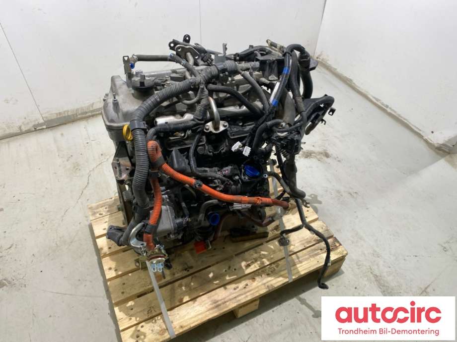 Motor hybrid bensin del til Toyota Yaris 2012-2014 (Type III, Fase 1)  (1900021D00|)