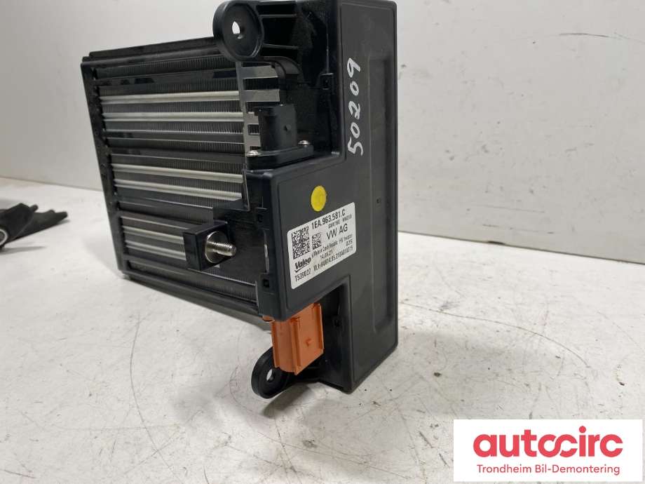 Varmeapparat PTC-heater til VW ID.4 2020-->>  (VALEO|1EA 963 581 C|VL1-HV614.05.210A010315|T539022)