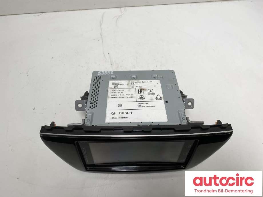 Bilstereo navigasjon til Suzuki SX4 S-CROSS 2013-->> (Type II)  (BOSCH|3992062M10DB7|3992062MA4|)