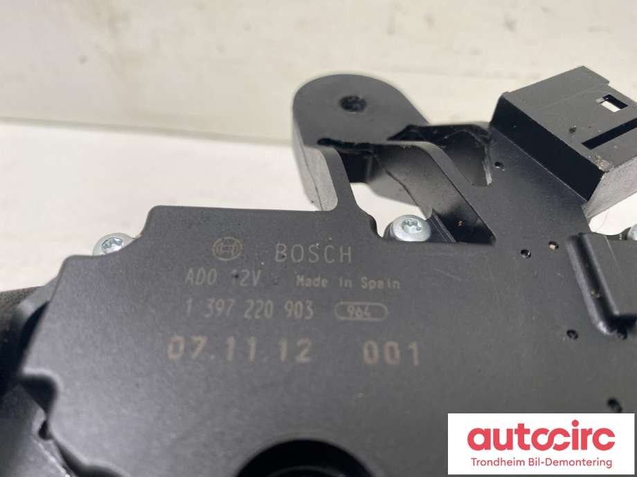 Viskermotor bakrute til BMW 3-Serie 2005-2011 (E90/E91/E92/E93) (E90/E91/E92/E93) (61 62 7 208 602|1 397 220 903|61.62-4 423 669)