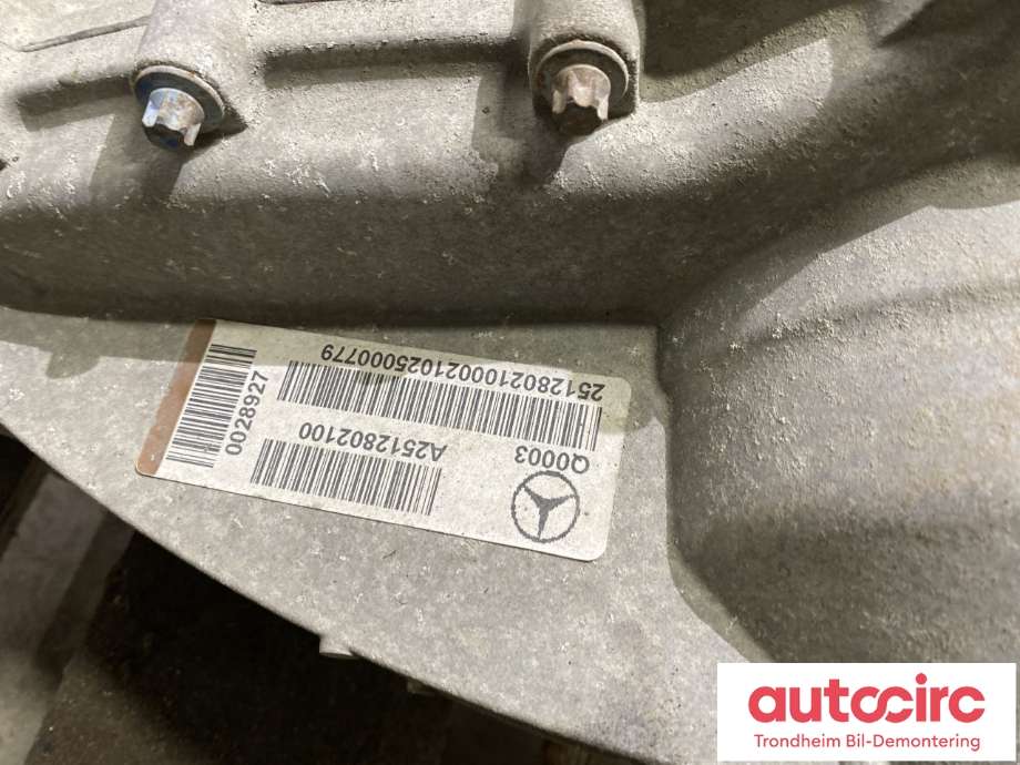Girkasse 4WD komplett automat til Mercedes ML 2005-2011 (W164) (W164) (A1642707702|A2512801200|722.902| W7C700)