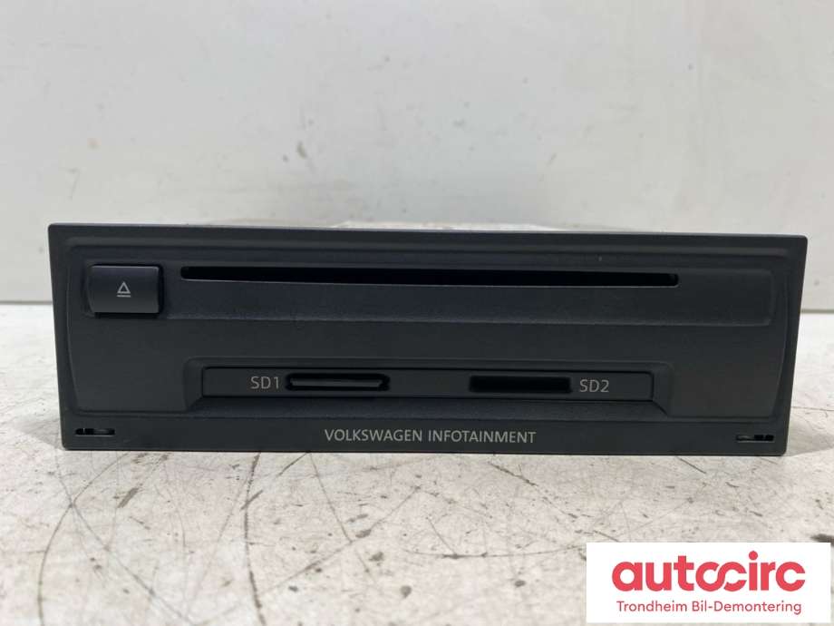 Bilstereo CD-veksler til VW Golf VII 2012-2017 (Fase 1) (PANASONIC|5G0 035 874|CQ-XV23F9AE|)