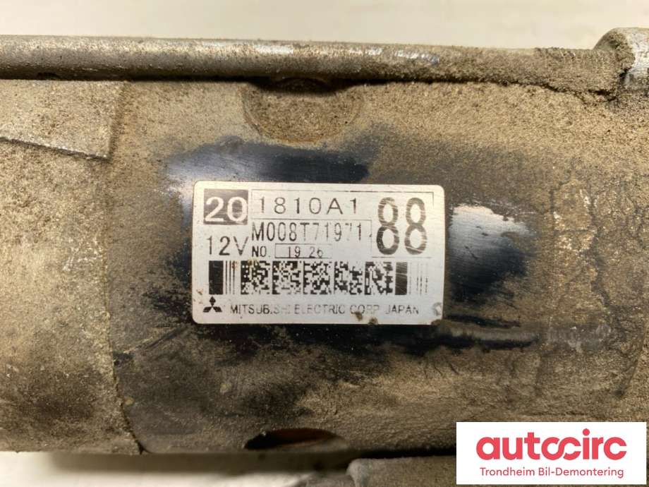 Starter diesel til Mitsubishi ASX 2010-2019  (1810A188|)