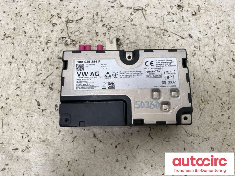 Styreenhet diverse til Audi Q4 e-tron, 2021-->>  (10A035284G)