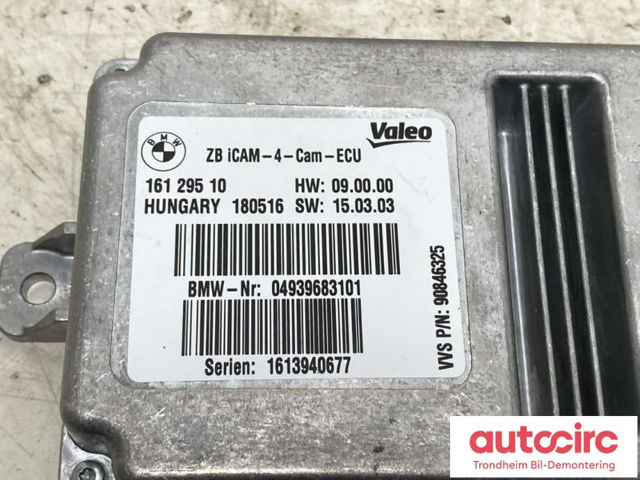 Styreenhet parkering til BMW X5 2013-2018 (F15) (F15) (VALEO/BMW|16129510|66 53 9 461 605|04939683101)