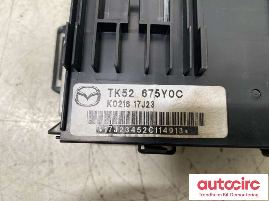 Styreenhet comfort (BCM) til Mazda CX-5 2017-->> (Type II)  (MAZDA|TK52675Y0C|K021617J23|)