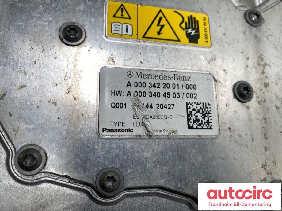 Inverter elbil til Mercedes EQB 2022-->> (PANASONIC|A 000 342 20 01|A 000 340 45 03|)