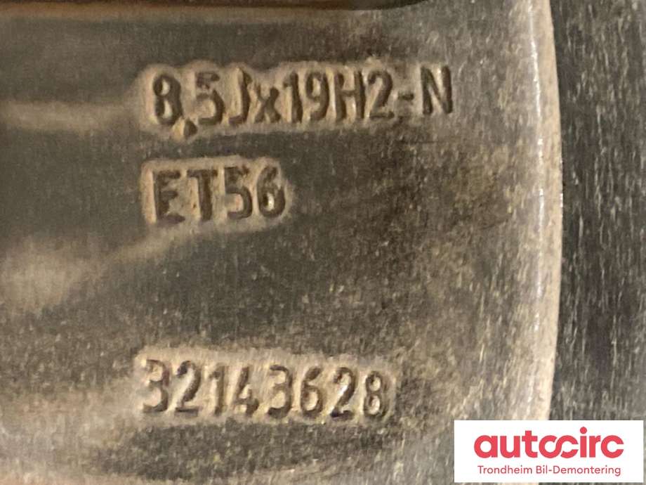 Hjulsett aluminium vinter til Volvo EC40 2024-->>  (19 TOMMER|255/45R19|PROD: 0123|6-8MM)