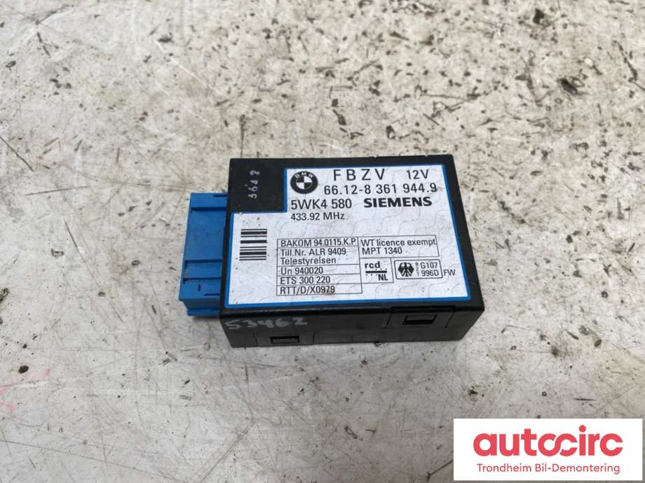 Styreenhet diverse til BMW 7-Serie, 1993-2001 (E38) (E38) (SIEMENS|66128361944)