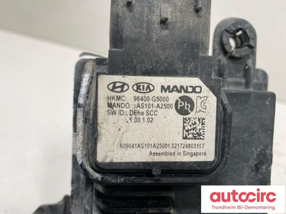 Sensor radar til Kia Niro 2016-2021  (MANDO/HONDA/KIA|96400G 5000|)