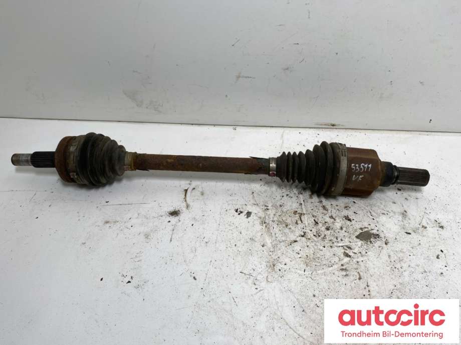 Drivaksel venstre foran, diesel/automat til Peugeot 3008 2016-->> (Type II)  (..|9808771480|1613306680|)