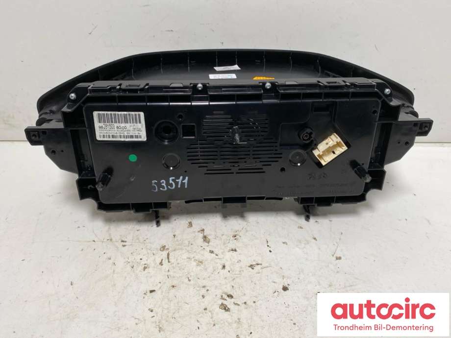 Instrumentpanel til Peugeot 3008 2016-->> (Type II)  (..|9828150380|9845245180|)