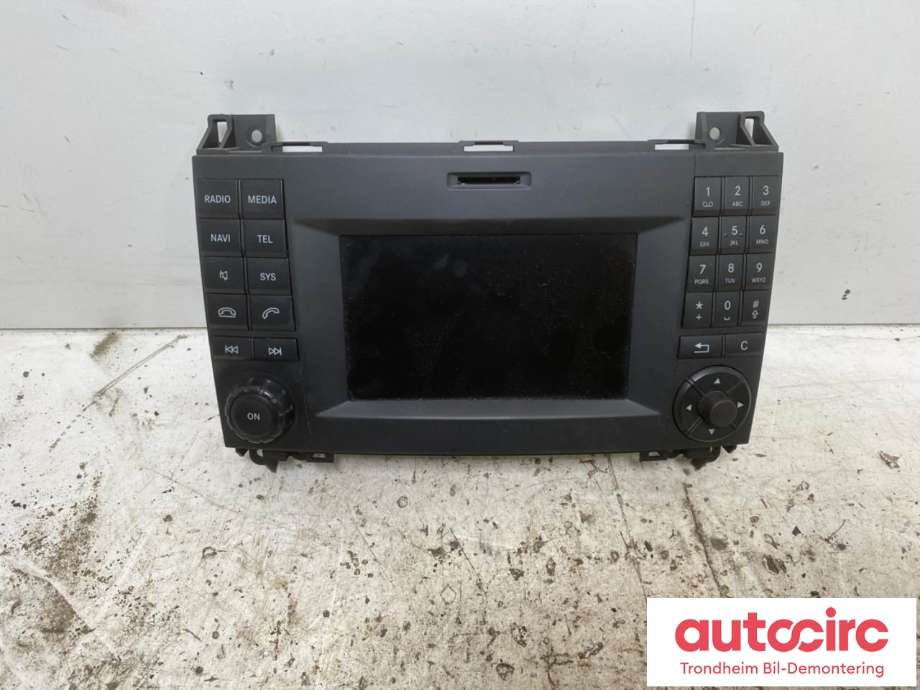 Bilstereo navigasjon skjerm til Mercedes Vito 2014-->> (W447) (W447) (...|A4479002405|A4479009005|)